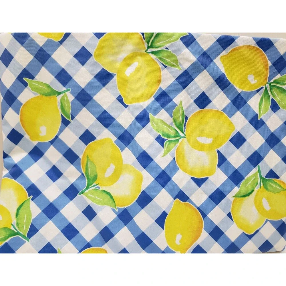Printed Peva Vinyl Tablecloth, 52